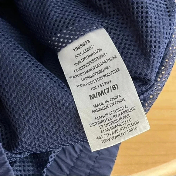 Fila boy windbreaker jacket  size M (7/8) - Picture 5 of 12